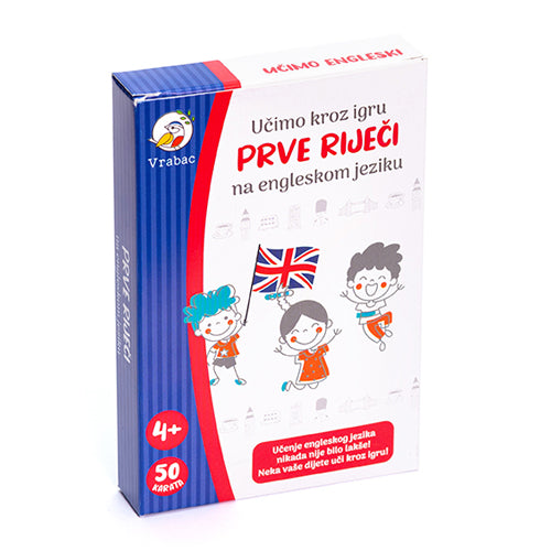 Karte Fifty, Učimo engleski, Vrabac