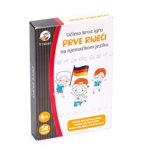 Karte Fifty, Učimo njemački, Vrabac