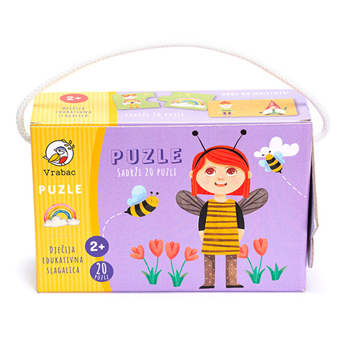Toddler, puzle Maskenbal, Vrabac