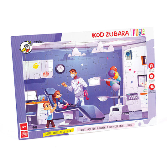 Puzzle Fun 30, Kod zubara, Vrabac