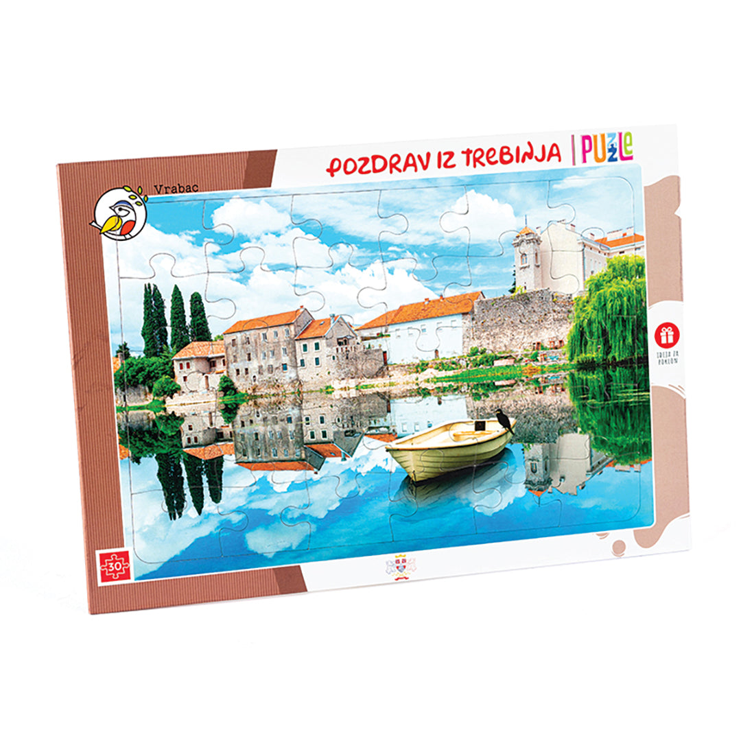 Puzzle gradovi 30, Pozdrav iz Trebinja, Vrabac