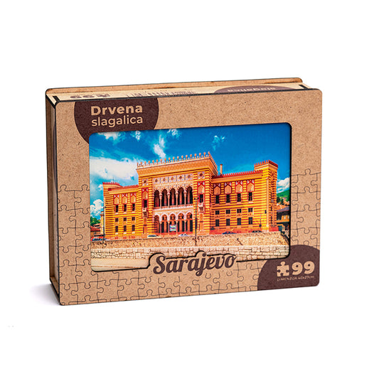 Puzzle drvene grad Sarajevo, Vrabac