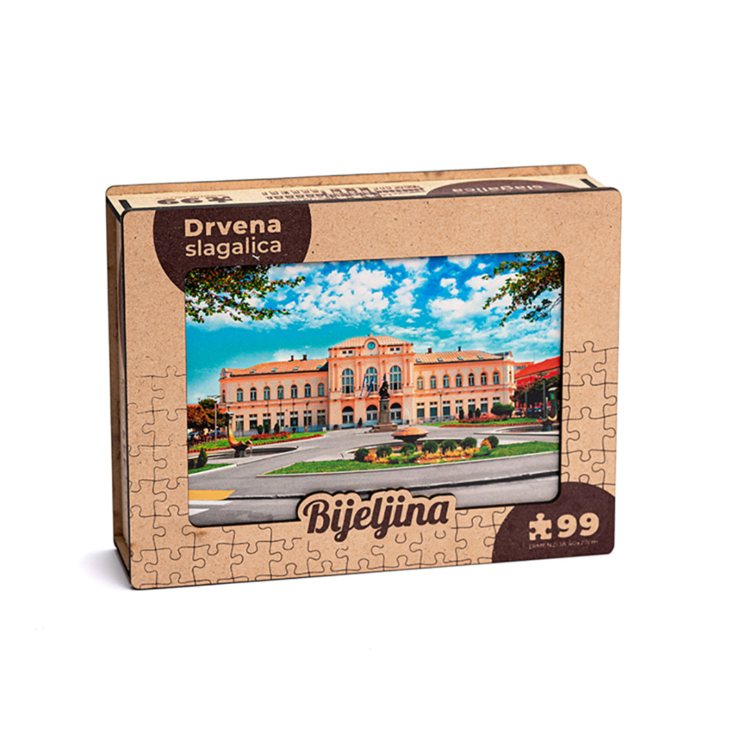 Puzzle drvene grad Bijeljina, Vrabac