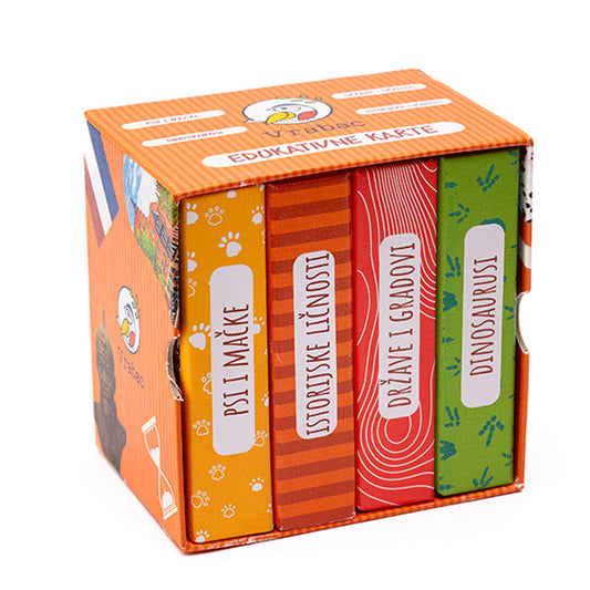 Set Floga, edukativne karte, Vrabac