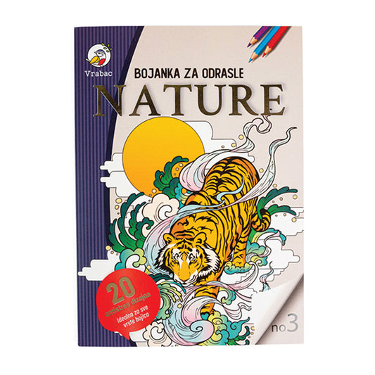 Bojanka Sampo antistres, Nature, Vrabac