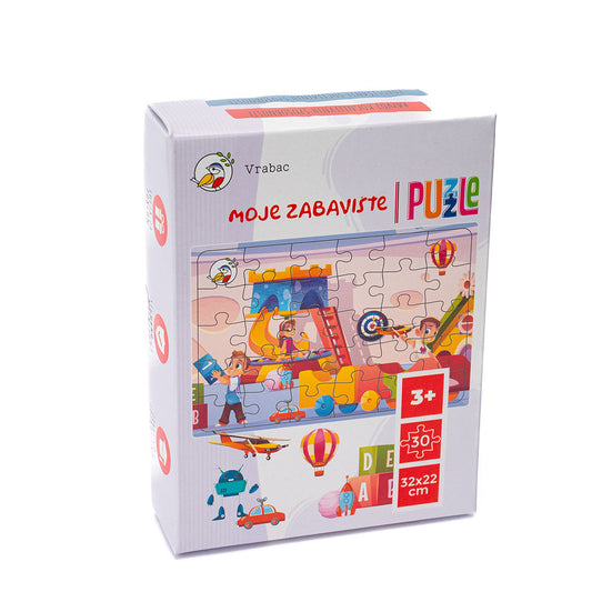 Chippy, puzle Moje zabavište, 30 dijelova, Vrabac