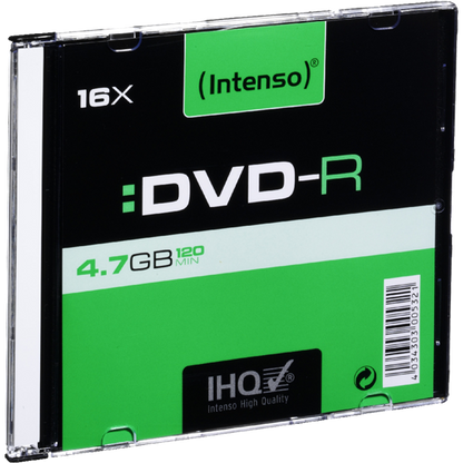 (Intenso) DVD-R 4,7GB pak. 1 komad Slim Case - DVD-R4,7GB/1Slim