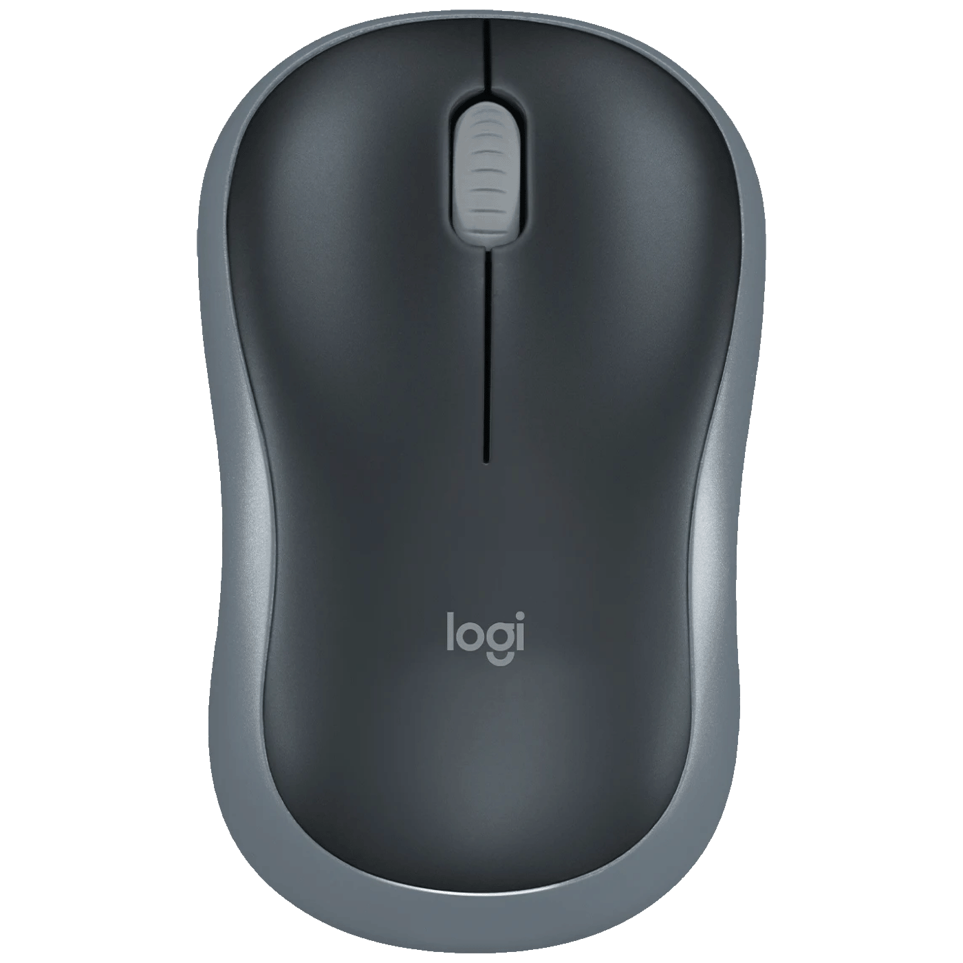 Logitech Miš bežični, 2.4 GHz, 1000 dpi, USB nano, Gray - M185