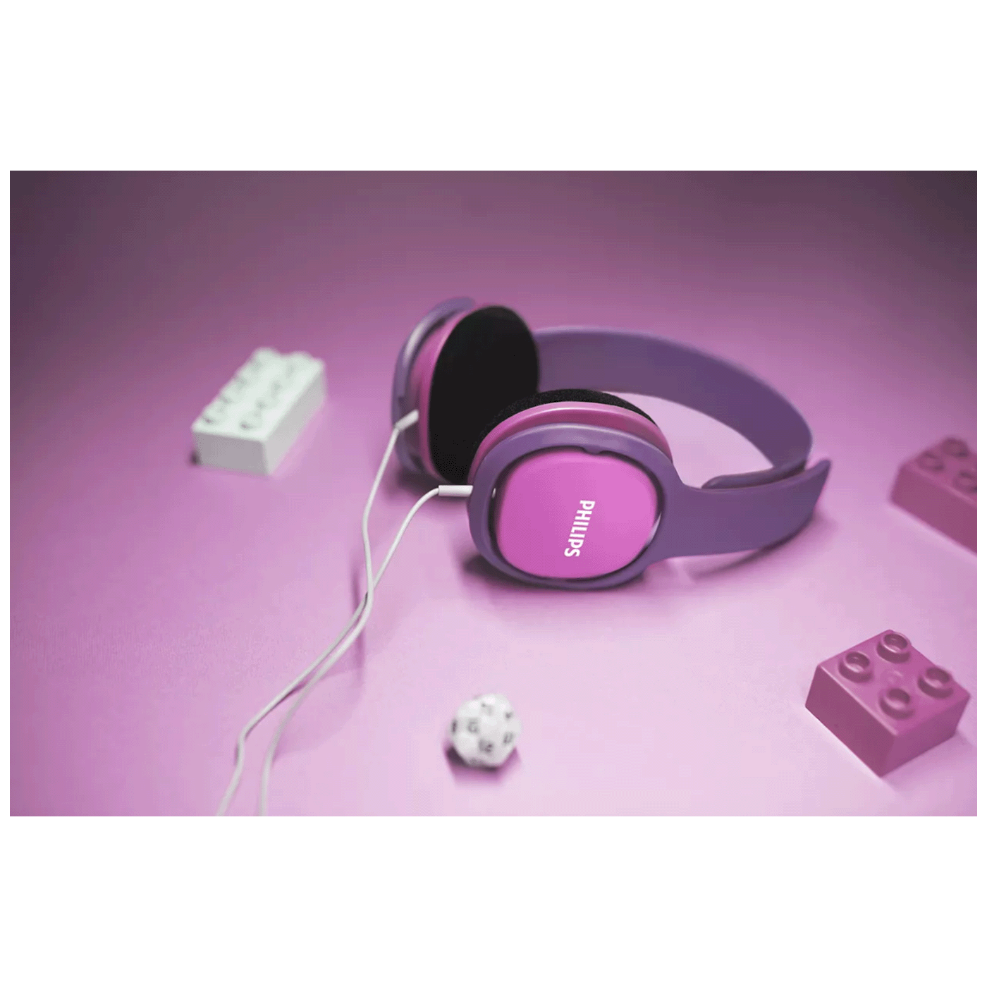 Philips Slušalice za djecu, 3.5mm,  dužina kabla 1.2 met, max. 85 dB - SHK2000PK/00