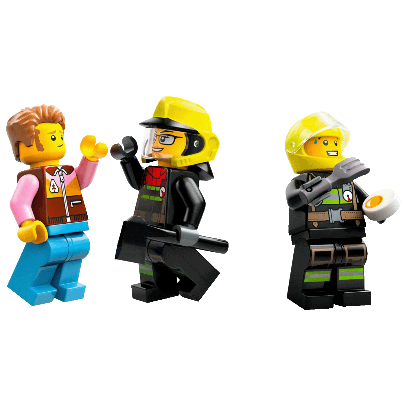 Lego Vatrogasno vozilo 4x4 sa spasilačkim čamcem,LEGO City - Vatrogasno vozilo sa čamcem