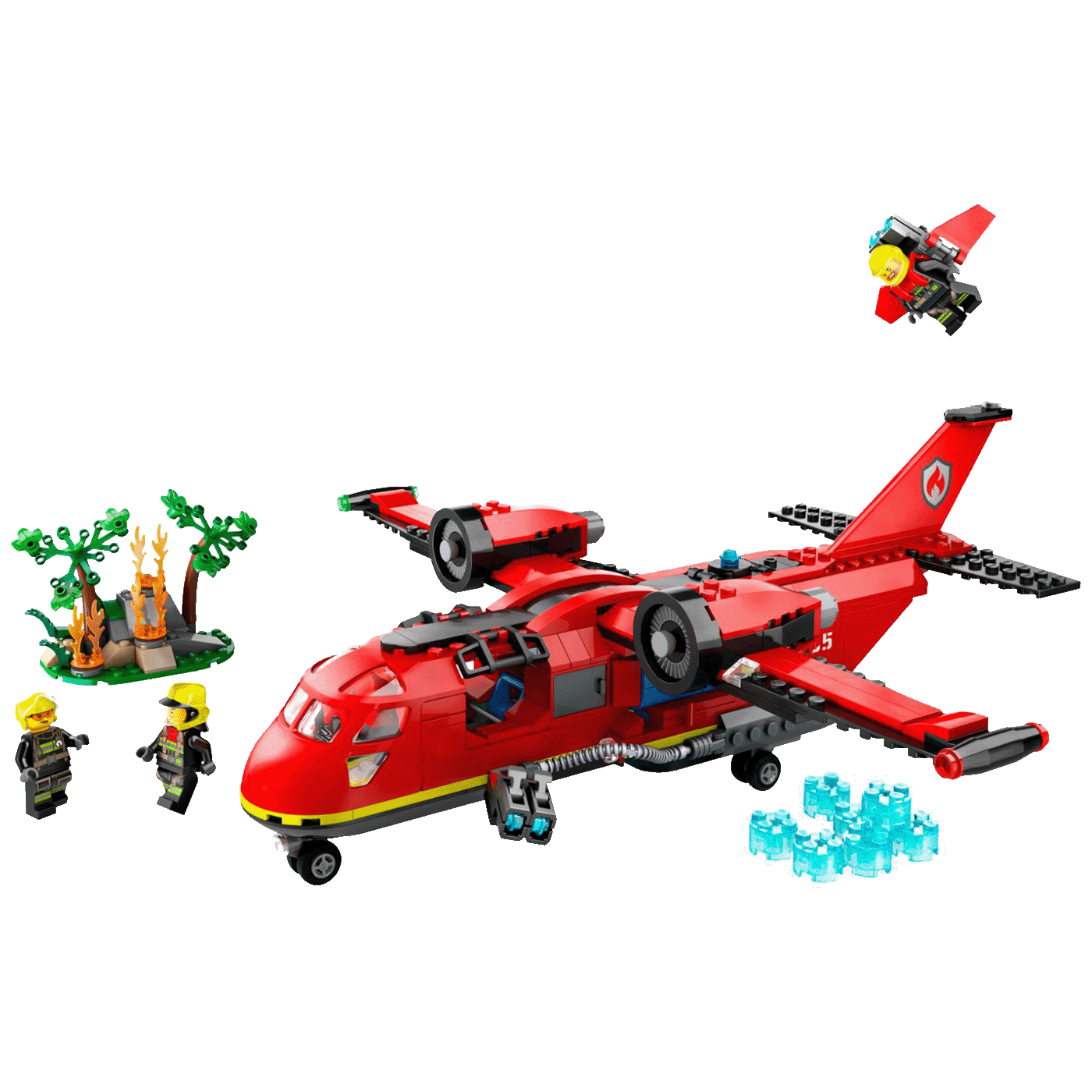 Lego Vatrogasni spasilački avion, LEGO City