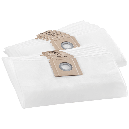 Karcher Vrećice za usisavač, 10 kom., T 10, T 12 - Fleece filter bags, 10 Piece(s)