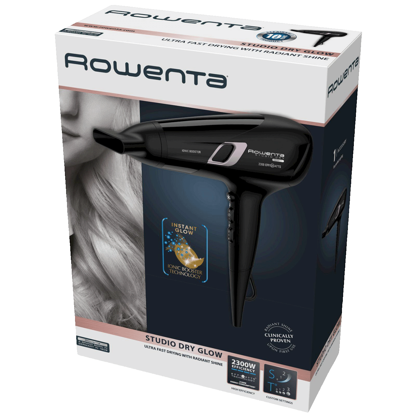 Rowenta Fen za kosu, 2300W, Studio Dry Glow - CV5820F0
