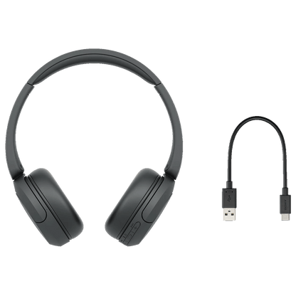 Sony Bežične bluetooth slušalice, WH-CH520, Crna - WHCH520B.CE7