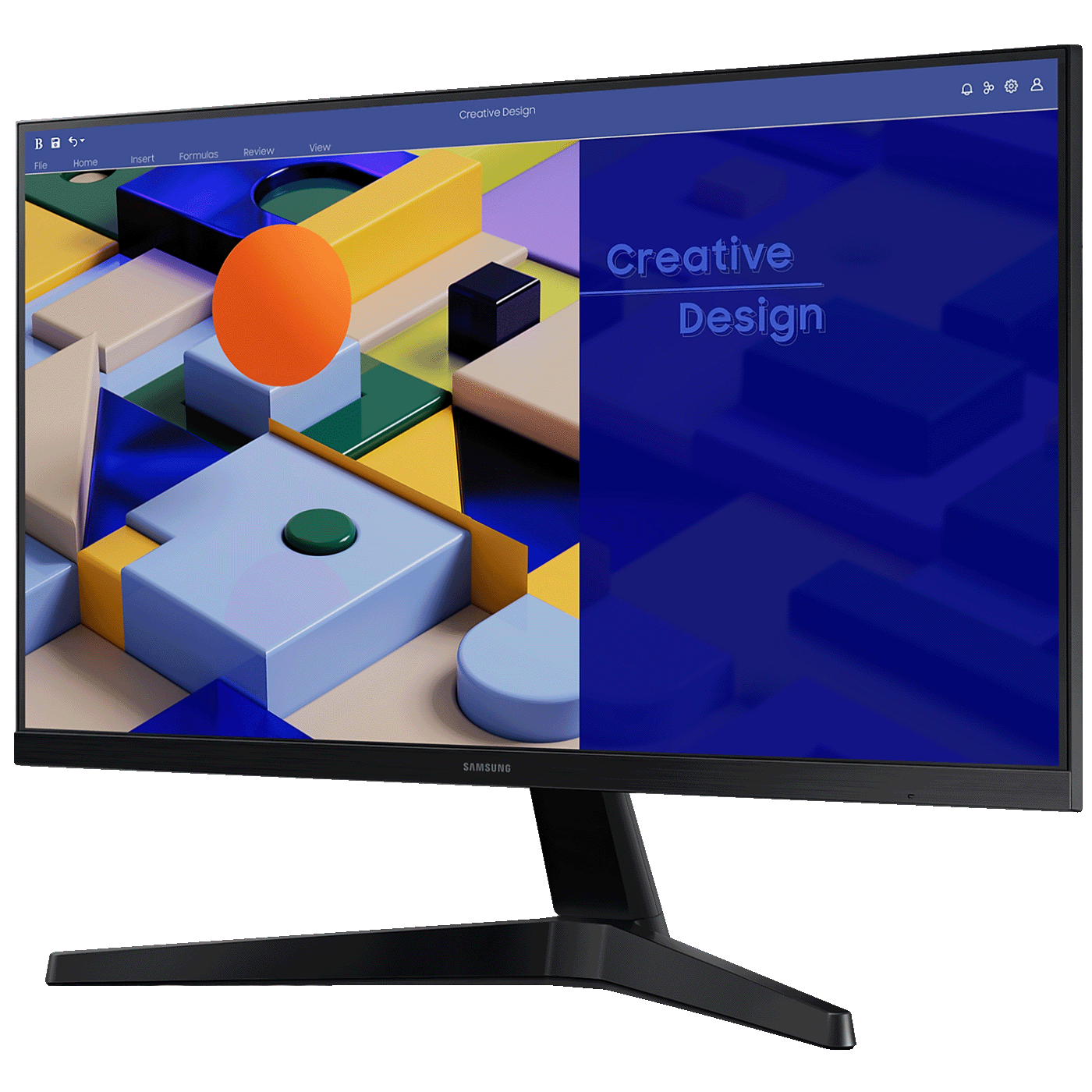 Samsung Monitor 27, IPS LED, FullHD, HDMI, D-SUB - LS27C310EAUXEN