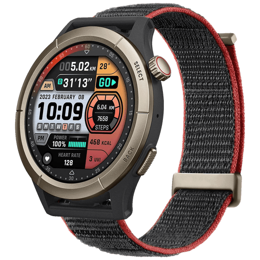 Amazfit Pametni sat, 1.45" AMOLED, vodootporan 5ATM, BT, GPS - Cheetah Pro Black