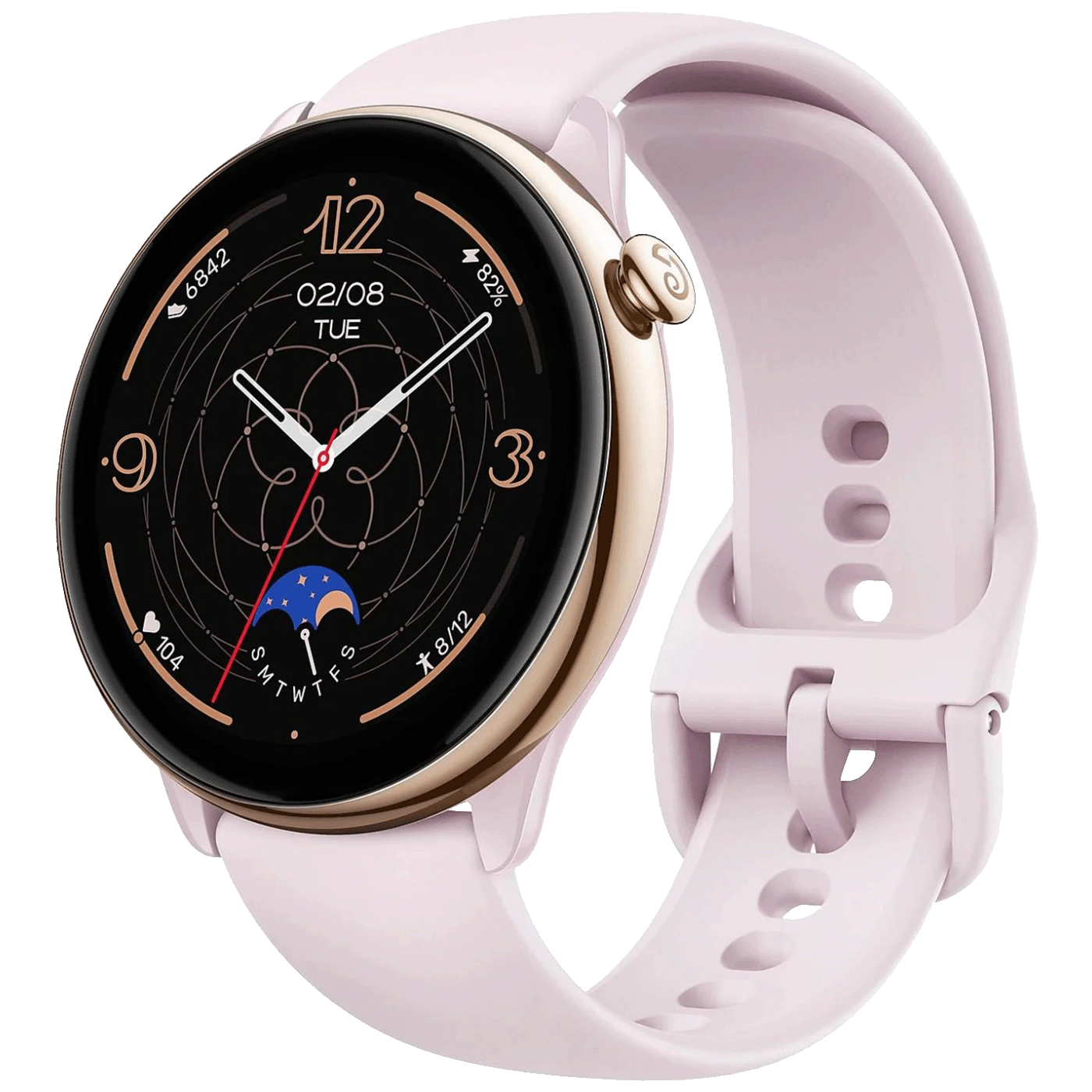 Amazfit Pametni sat, 1.28" AMOLED, vodootporan 5ATM, BT, GPS - GTR Mini - Misty Pink