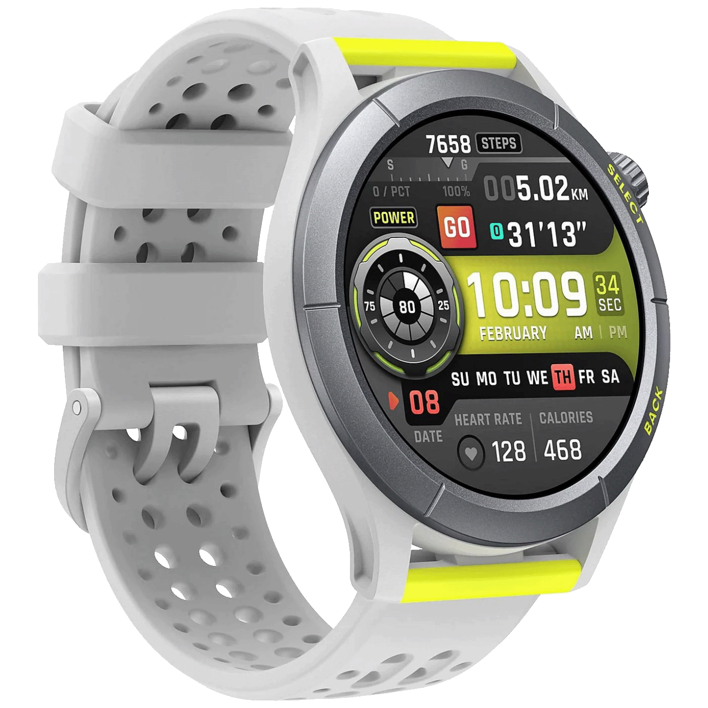 Amazfit Pametni sat, 1.39" AMOLED, vodootporan 5ATM, BT, GPS - Cheetah ( Round ) Grey