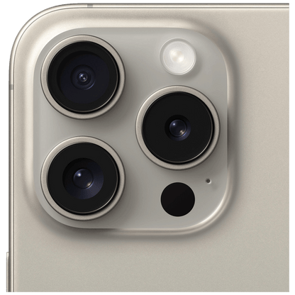 Apple iPhone 15 Pro, 256 GB, LTPO Super Retina XDR OLED 6.1" - iPhone 15 Pro 256GB Natural Titan.