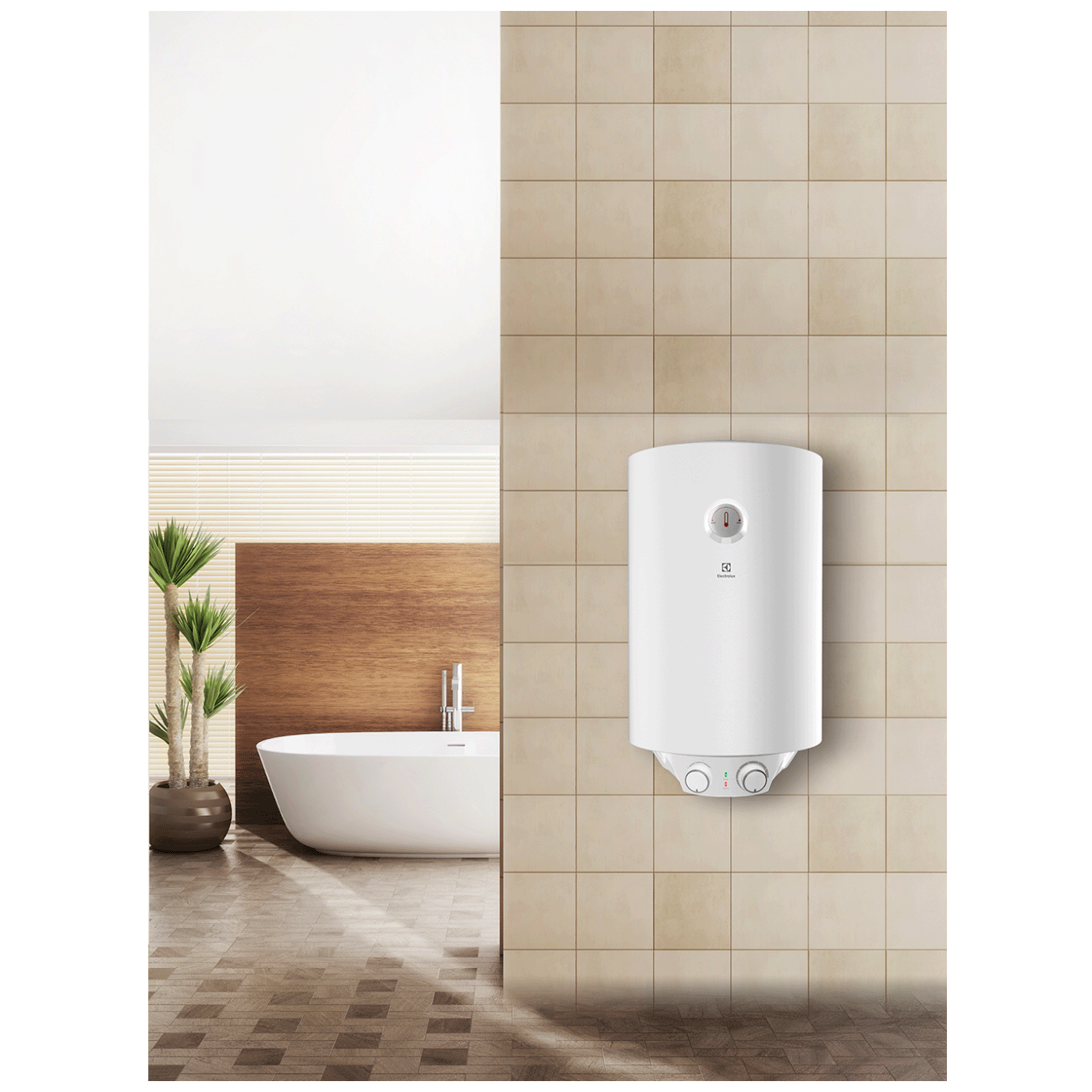 Electrolux Bojler 30 lit., Cijevni električni grijač (TEN), 2kW, IPX4 - EWH 30 V EEC