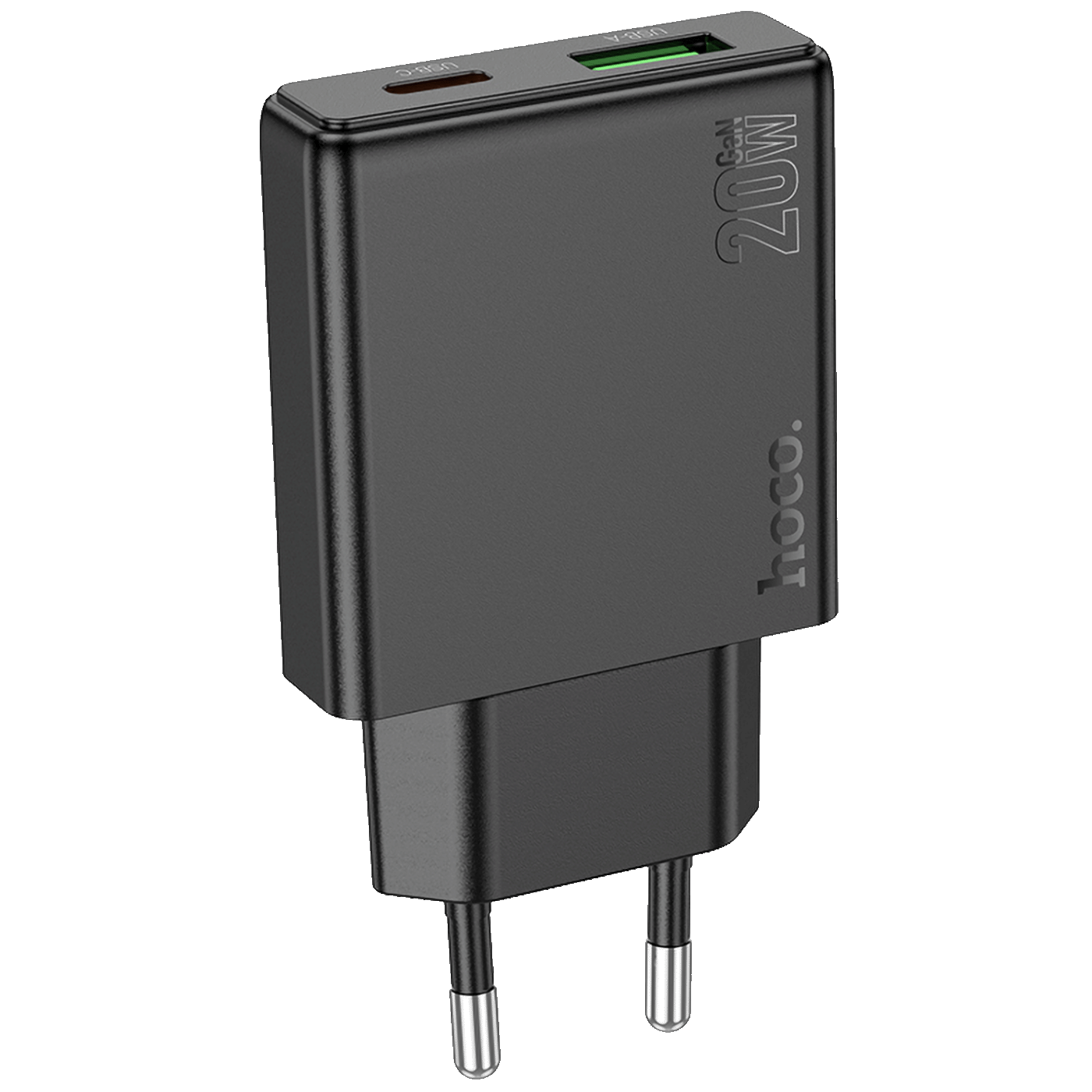 hoco. Punjač kućni, brzi, PD20W + QC3.0 Dual Port - N38 Delgado EU