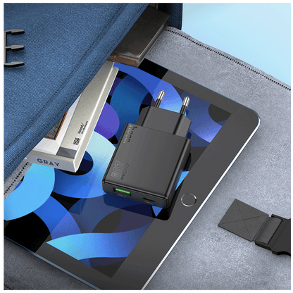 hoco. Punjač kućni, brzi, PD20W + QC3.0 Dual Port - N38 Delgado EU