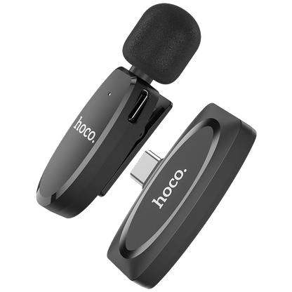 hoco. Bežični mikrofon sa USB type C konetktorom - L15 Crystal Lavalier