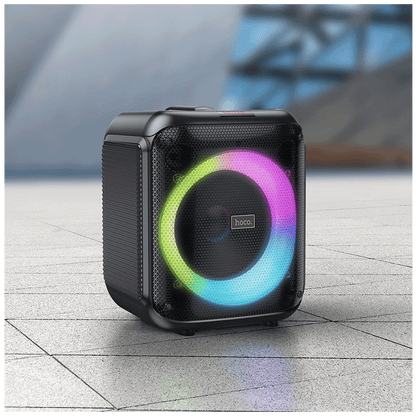 hoco. Zvučnik bežični sa mikrofonom, Bluetooth, RGB LED, 45W - HA1 Graceful