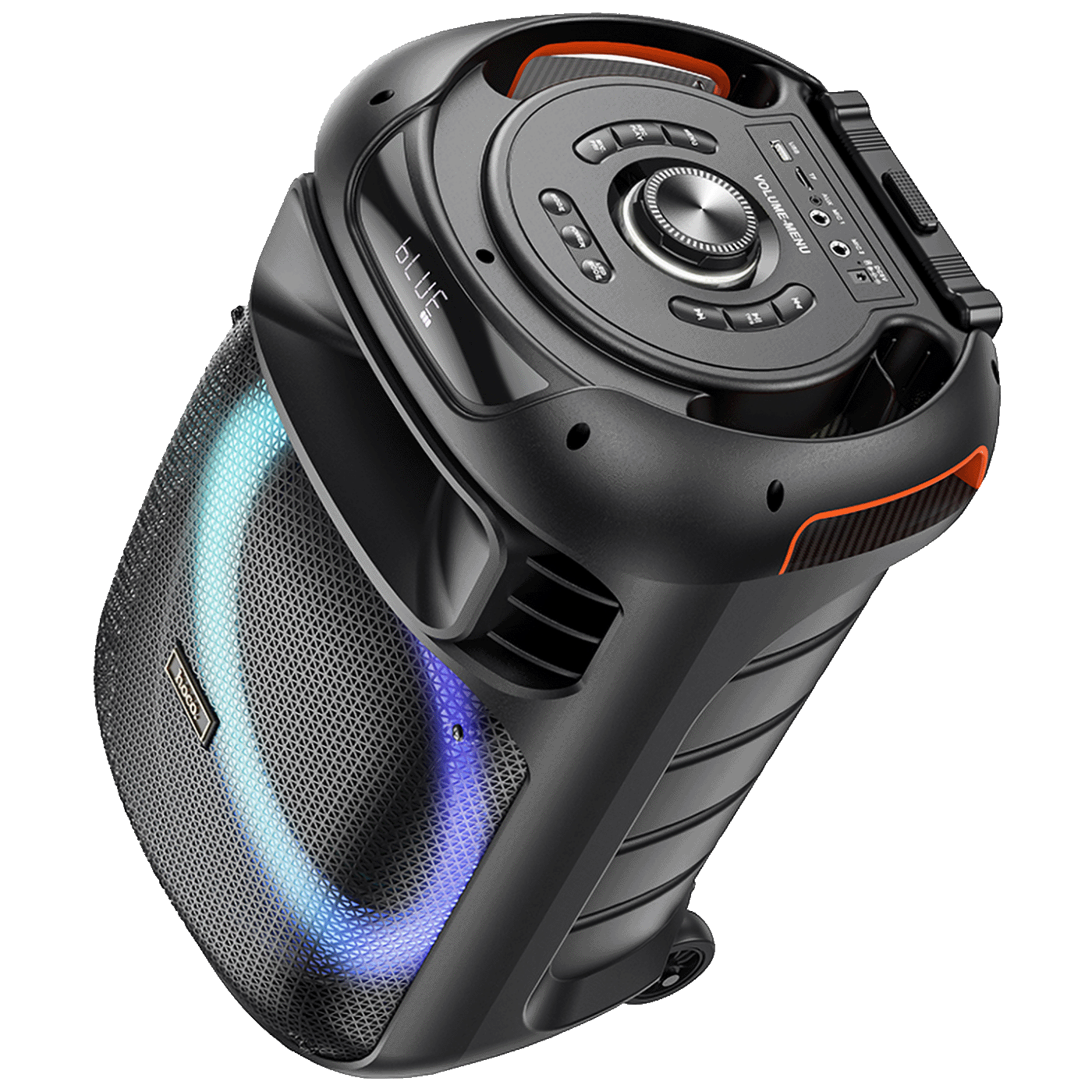hoco. Zvučnik bežični sa 2 bežična mikrofona, Bluetooth, 60W - HA5 Winner