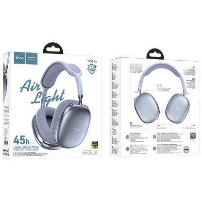 hoco. Slušalice bežične sa mikrofonom, Bluetooth, plava - W35 Air Triumph Blue