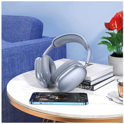 hoco. Slušalice bežične sa mikrofonom, Bluetooth, plava - W35 Air Triumph Blue