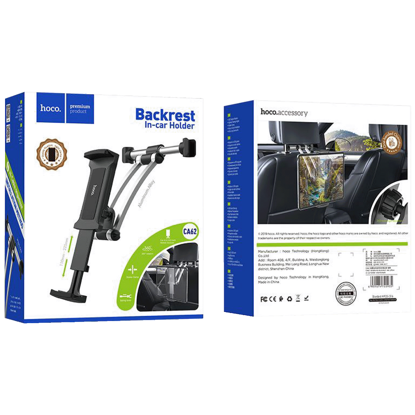 hoco. Auto držač za mobilne uređaje, univerzalni - CA62 Handsome