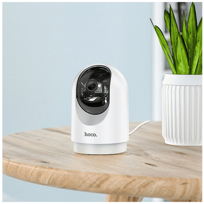 hoco. Kamera IP, 3MP, FullHD, WiFi, micro SD, Indoor - D1 Indoor PTZ