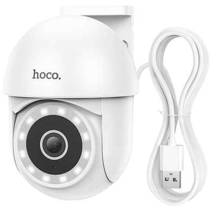 hoco. Kamera IP, 3MP, 1080p, WiFi, micro SD, Outdoor - D2 Outdoor PTZ