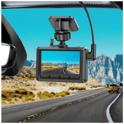 hoco. Auto kamera, 2 Mpxiel, 2.45 IPS", FullHD, microSD - DV2