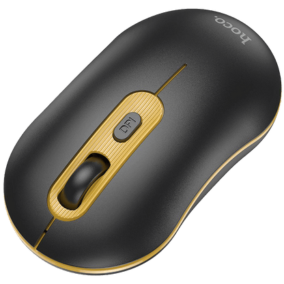 hoco. Miš bežični, optički, 1600 dpi, 2.4 GHz, USB nano - GM21 Platinum Black/Yellow