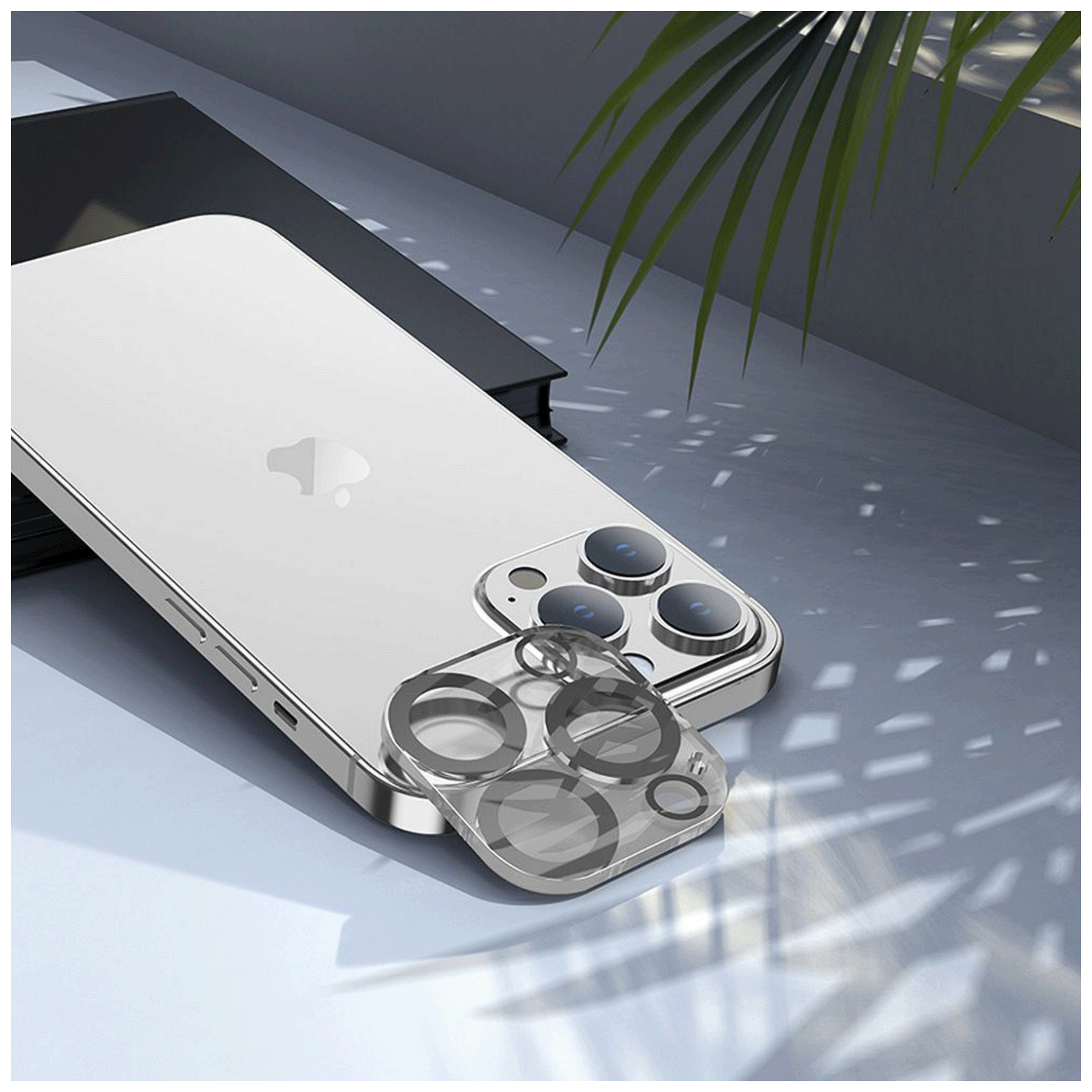 hoco. Zaštitno staklo za kameru za iPhone 15 Pro / Max, 25 kom - G13 iPhone 15 Pro / Max