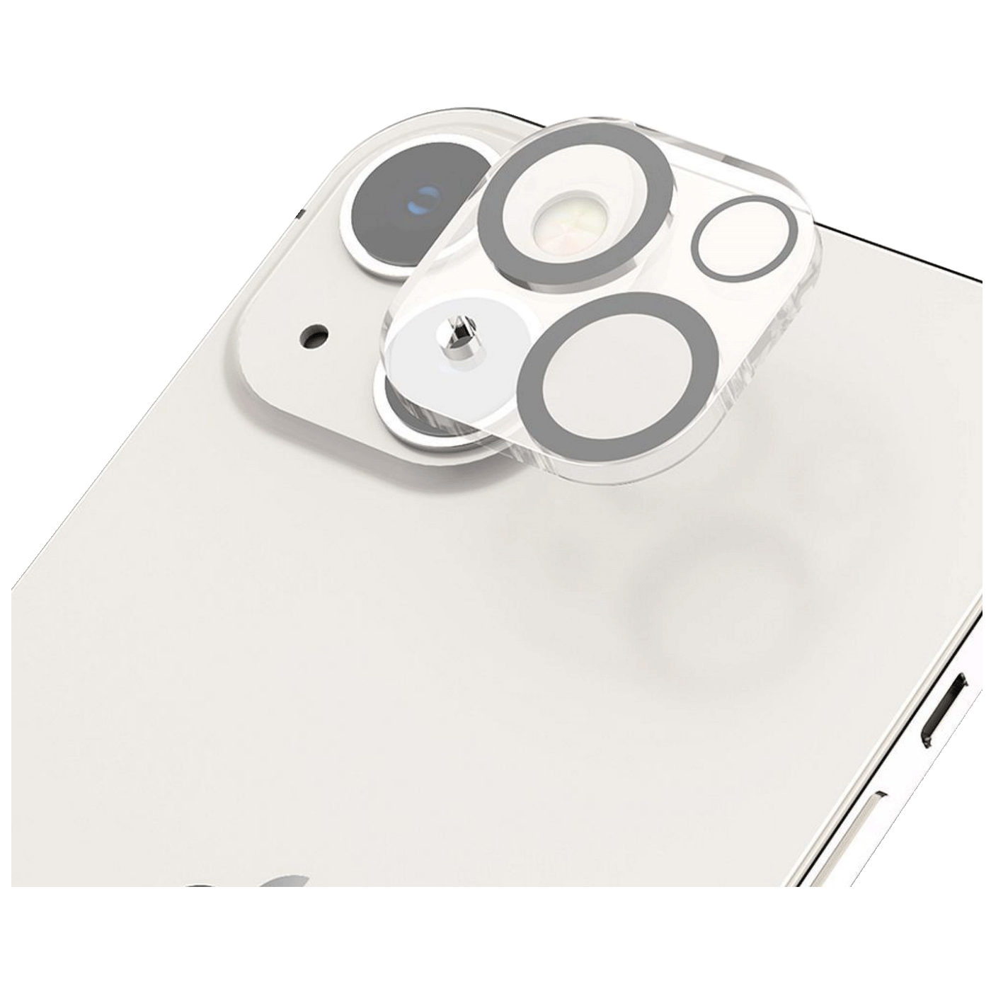 hoco. Zaštitno staklo za kameru za iPhone 15  / 15 Plus, 25 kom - G13 iPhone 15 / Plus