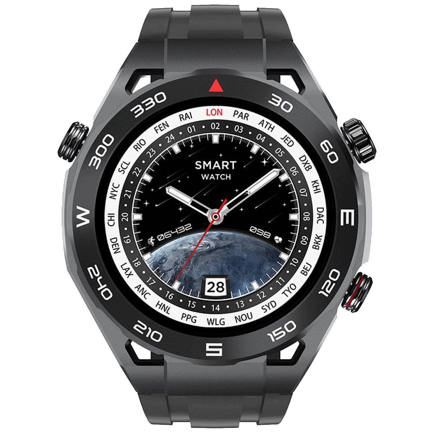 hoco. Pametni sat, 1.39" zaslon, Bluetooth, IP67 - Y16 Black