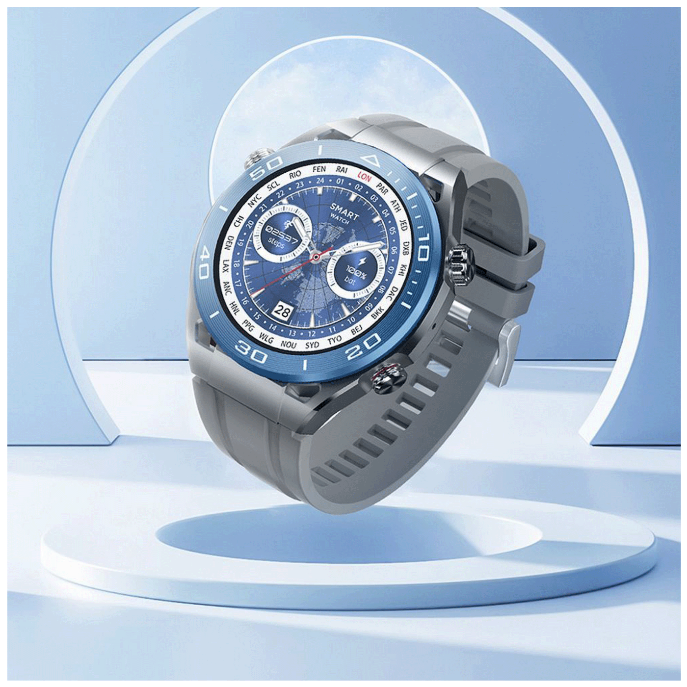 hoco. Pametni sat, 1.39" zaslon, Bluetooth, IP67 - Y16 Silver