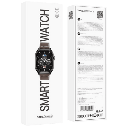 hoco. Pametni sat, 2.03" zaslon, Bluetooth, IP67 - Y17 Black