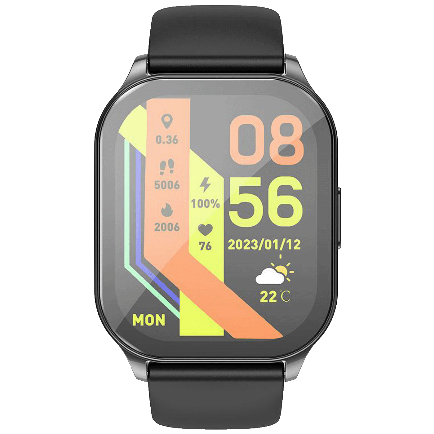hoco. Pametni sat, 1.96", AMOLED zaslon, Bluetooth, IP68 - Y19 Metal Gray