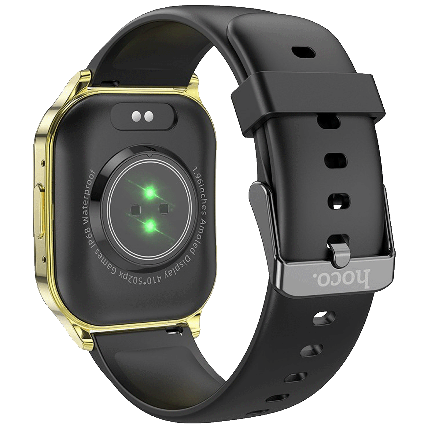 hoco. Pametni sat, 1.96", AMOLED zaslon, Bluetooth, IP68 - Y19 Gold
