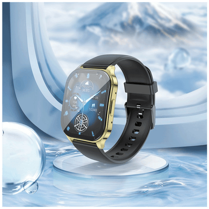 hoco. Pametni sat, 1.96", AMOLED zaslon, Bluetooth, IP68 - Y19 Gold