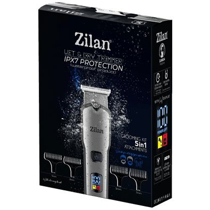 Zilan Aparat za šišanje, 5u1, IPX7 - ZLN8634 Poseidon