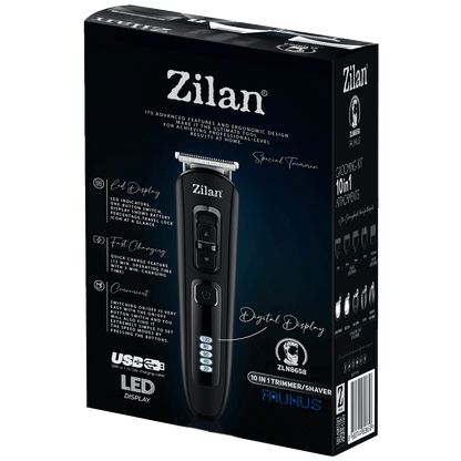 Zilan Aparat za šišanje, brijanje, trimer, 10u1 - ZLN8658/ZLN5919 Uranus