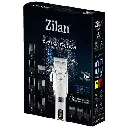 Zilan Aparat za šišanje, 11u1, IPX7 - ZLN8689 Volturnus