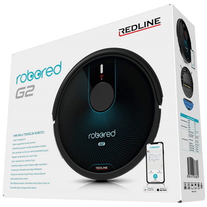 REDLINE Robot, usisavač, baterija 5200 mAh, WiFi - G2 Robored