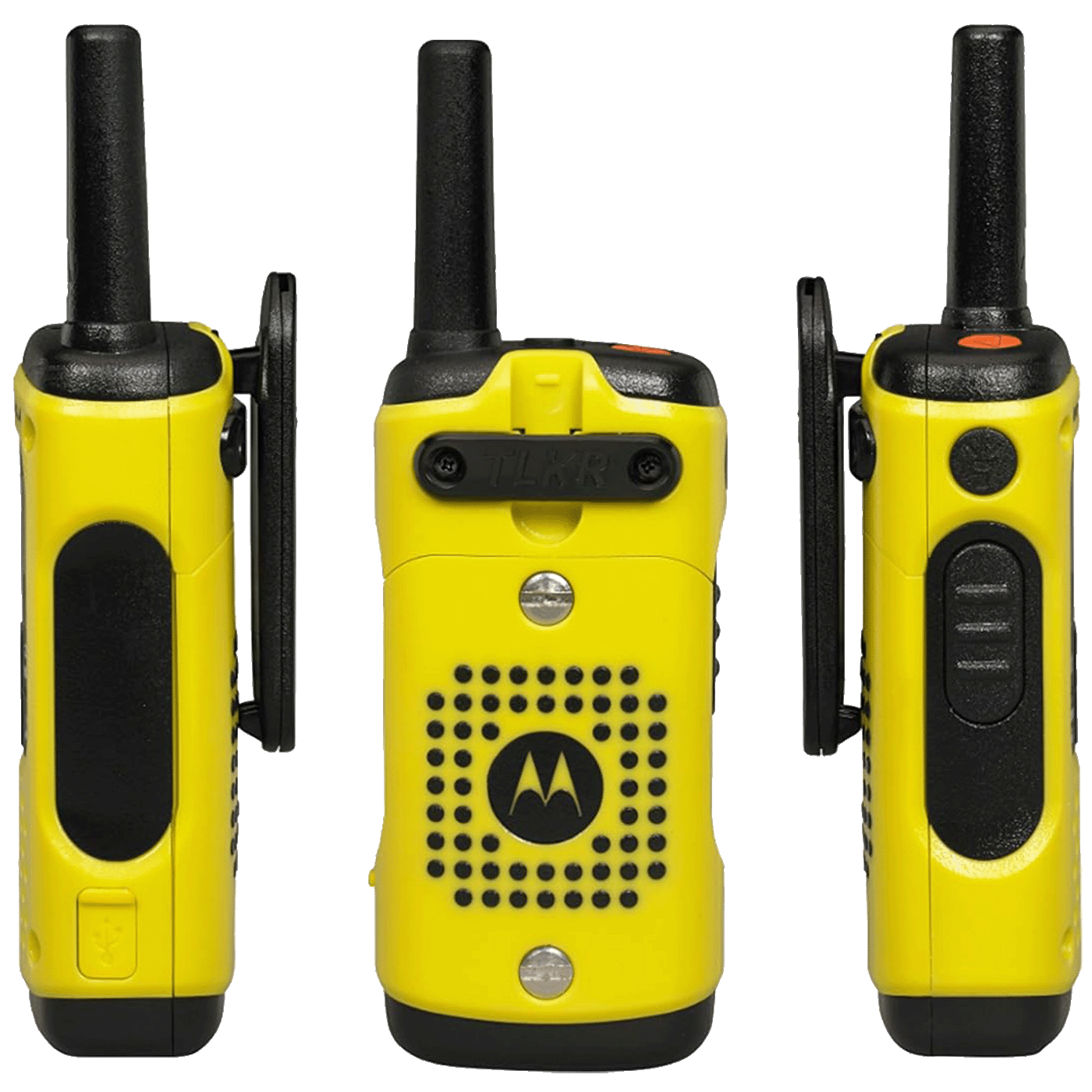 Motorola Walkie Talkie, domet 10 km, 16 kanala, žuto/crna - TLKR T92