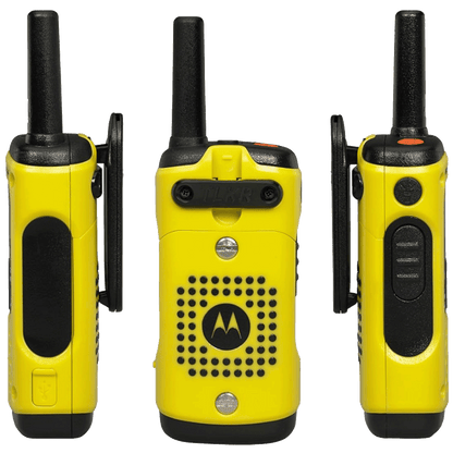 Motorola Walkie Talkie, domet 10 km, 16 kanala, žuto/crna - TLKR T92